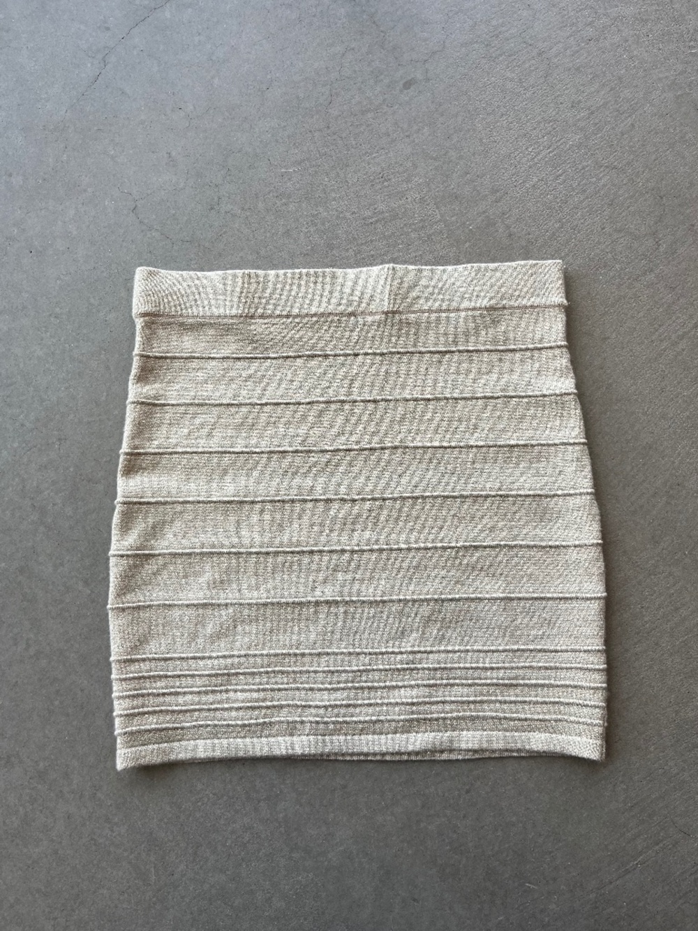 Vintage Charlotte Russe Gold Mini Skirt